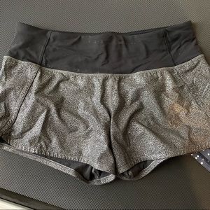 Size 6 Lululemon Speed Up shorts